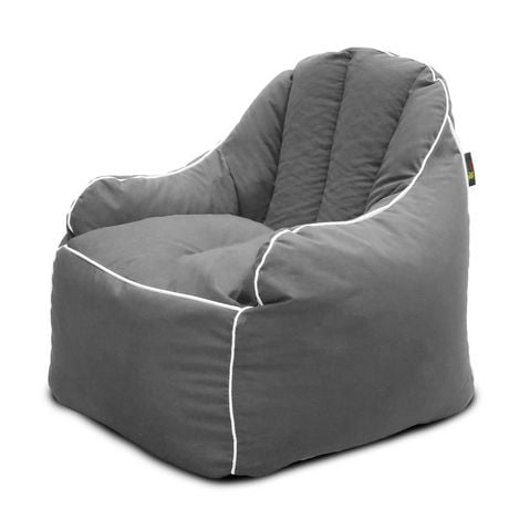 Lounge & Co Grey Bluff Bean Filled Chair