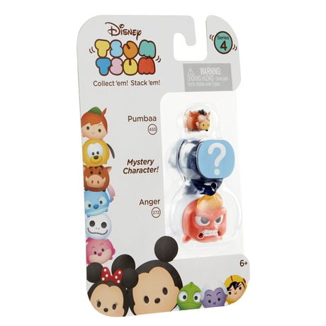 Disney Tsum Tsum Anger/Mystery Figure/Pumba 3 Pack Figures | Walmart Canada