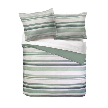 Mainstays Stripe Duvet Cover Set - Walmart.ca