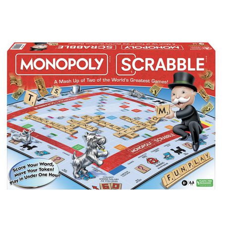 Monopoly Scrabble A Mashup of Two of The Worlds Greatest Games, Monopoly Scrabble