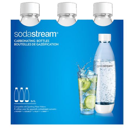 SodaStream bouteilles de gazéification noirs Fuse de 0.5L, ens. de 2