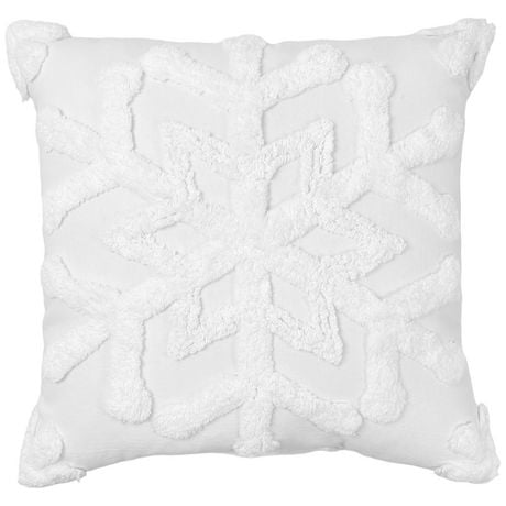 Coussin De Décoration De Noël En Forme De Flocon De Neige Pour Salon Canapé Chambre Coussin Adapté Pour Décoration De Noël