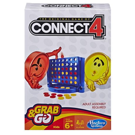 Hasbro Gaming Jeu Grab & Go - Connect 4