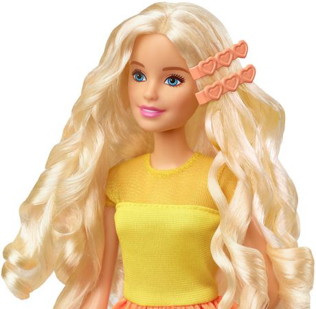 crimped hair barbie