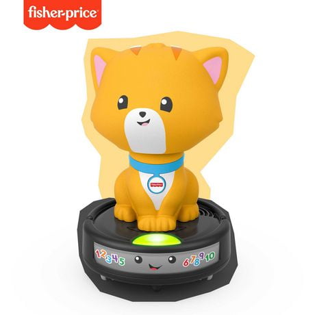 Fisher-Price Laugh & Learn Crawl-after Cat On a Vac - Bilingual Edition