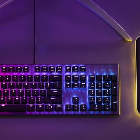 Cooler Master Ck550 Gaming Mechanical Keyboard With Rgb Backlighting On The Fly Controls And Hybrid Key Rollover Walmart Canada