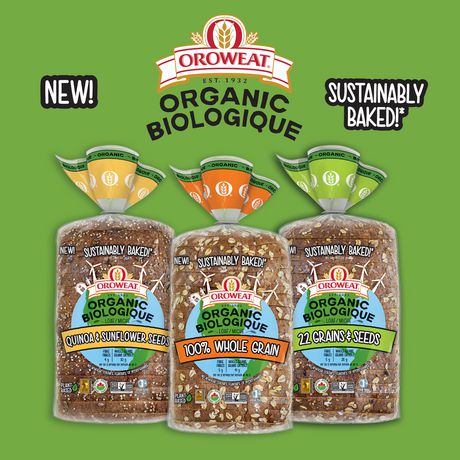 Oroweat Organic® 100% Whole Grain Bread | Walmart Canada