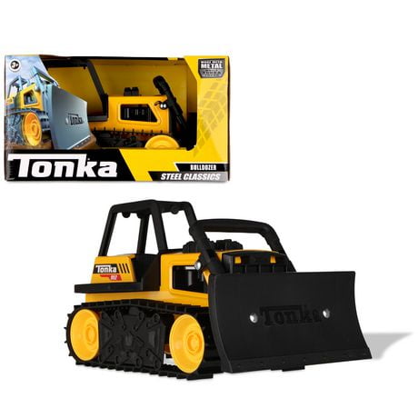 Tonka - Bulldozer classique en acier