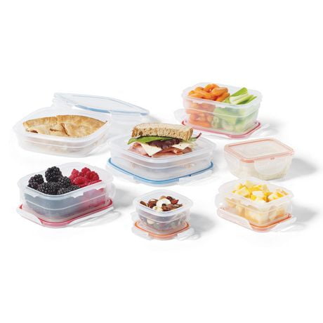 Starfrit LocknLock Easy Match 14-piece Container Set, Nestable and stackable