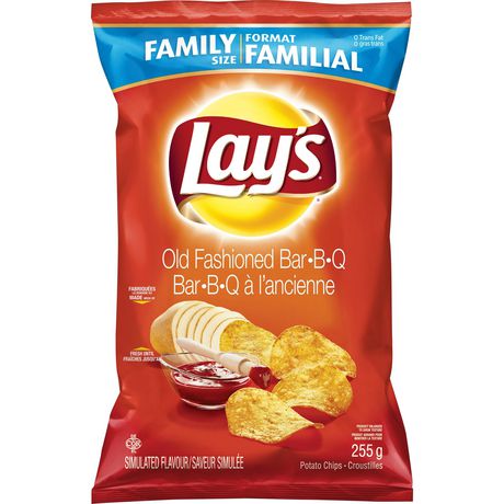 Lay's Old Fashioned Bar-B-Q Potato Chips | Walmart Canada