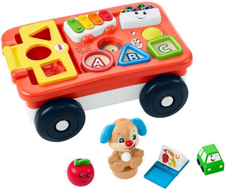 Fisher-Price Laugh & Learn Pull & Play Learning Wagon Bilingual