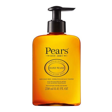 Gel nettoyant Pears pur et doux pour les mains – Classique aux huiles naturelles – 250 mL 250 ml