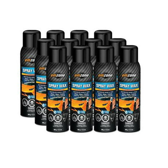 emzone Waterless Wash & Wax, 496g/17.5oz - Case of 12