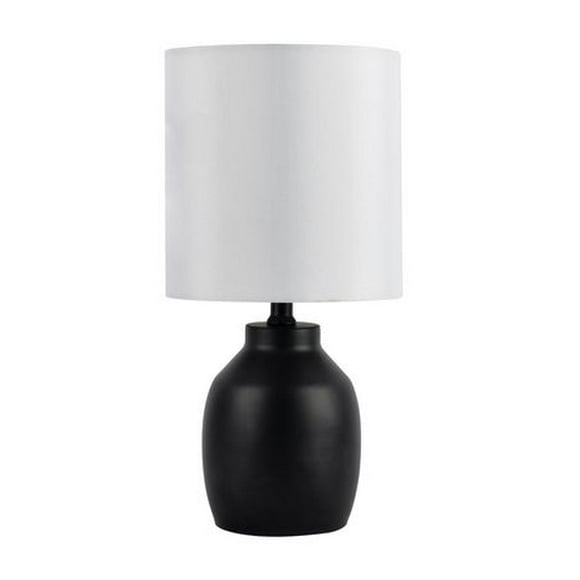 Hometrends Metal Urn Grab-n-Go Touch Control Accent Lamp, Black
