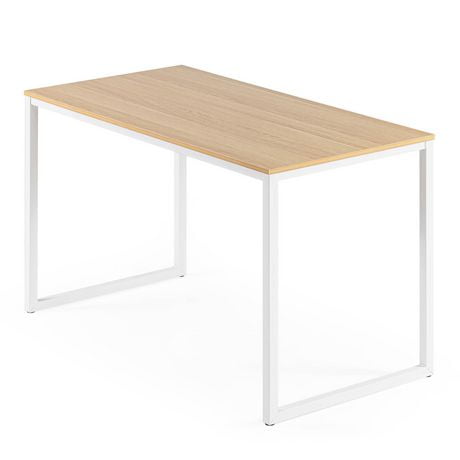 Table à manger rectangulaire Soho de la collection moderne Studio Jennifer de Zinus , Blanc, 47 pouce
