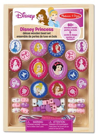 Melissa & Doug Disney Princess Deluxe Wooden Bead Set | Walmart Canada