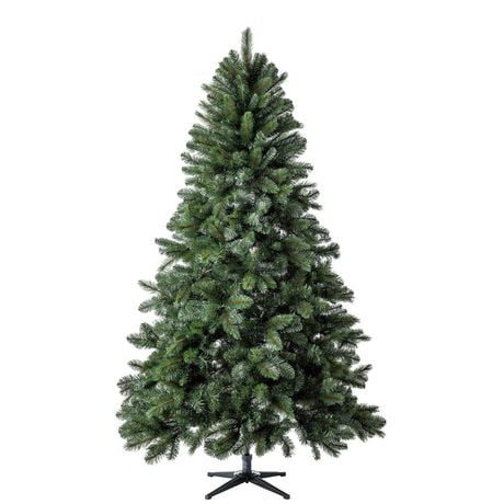 Holiday Time Donner™ 7.5' Regular Full Fir Christmas Tree - Green, 1,270 mixed branch tips