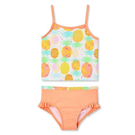 George Toddler Girls' Print Tankini 2-Piece Swimsuit | Walmart Canada