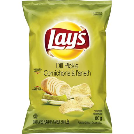 Lay's Dill Pickle Potato Chips | Walmart Canada