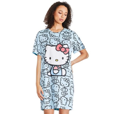 Hello Kitty Women's Nightshirt, Sizes XS-XL