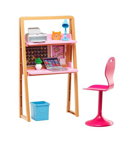 barbie office and doll