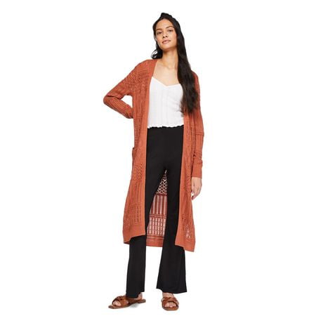 Wild Skye Women's Duster Cardigan, Sizes XS-XL