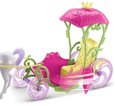 barbie dreamtopia sweetville carriage and princesses