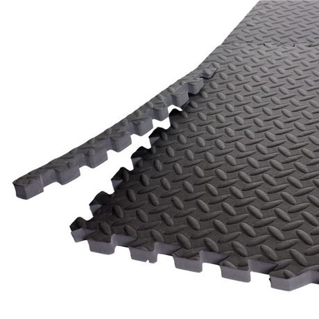 Foam Interlocking Protect Mat - Set of 6 Black
