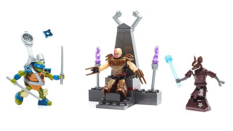 Mega Construx Teenage Mutant Ninja Turtles Shredders Throne Battle 