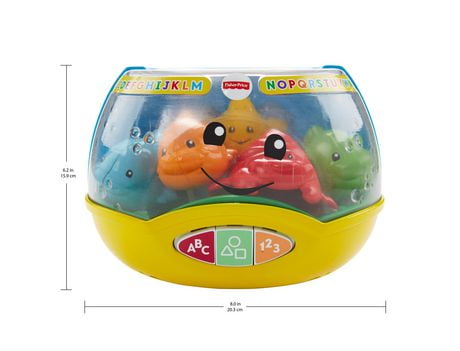 fisher price laugh and learn magical fish bowl