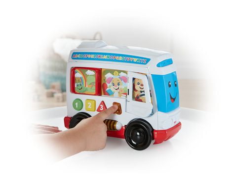 Fisher-Price Laugh & Learn Learn around Town Bus - English Edition ...