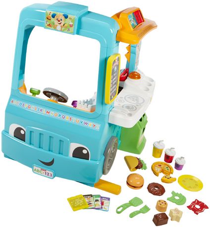 fisher price laugh and learn servin up food truck
