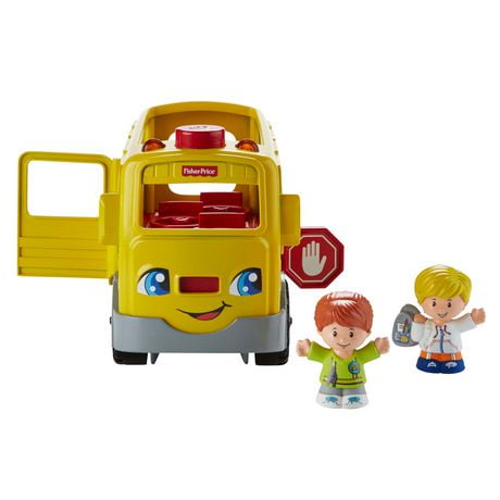 Fisher-Price Little People Sit with Me School Bus - English Edition