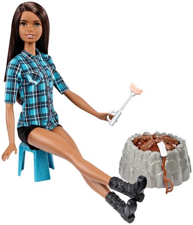 barbie sis campfire doll