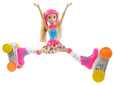 barbie video game hero remote control roller skating doll
