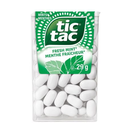 TIC TAC® Mints,  Fresh Mint, Mint Candy, 60 pills, 29g