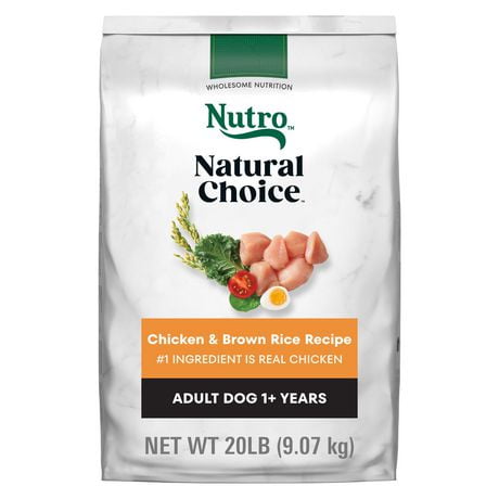 Nutro Natural Choice Adult Dry Dog Food Chicken & Brown Rice, 9.07kg