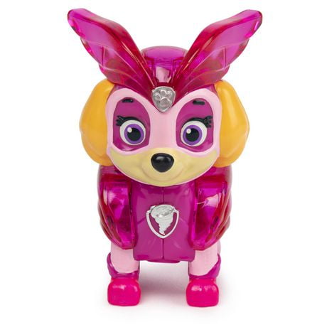 PAW Patrol, Mighty Pups Charged Up Skye Collectible Figure with Light ...