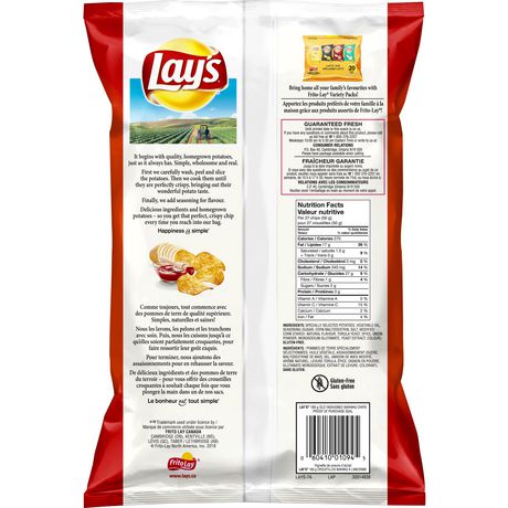 Lay's Old Fashioned Bar-B-Q | Walmart Canada