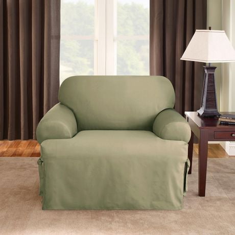 Sure Fit Cotton Duck Armchair Slipcover | Walmart Canada