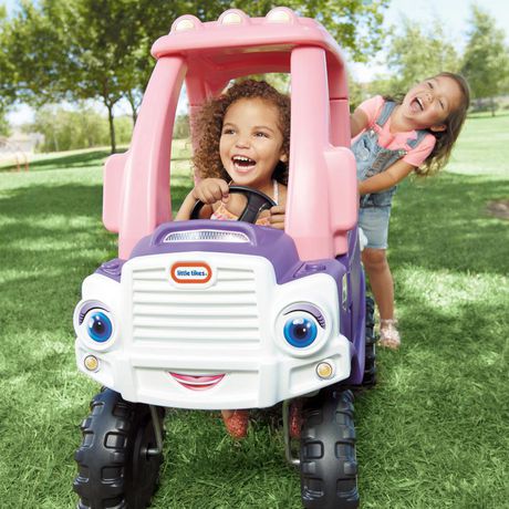 little tikes cozy truck purple