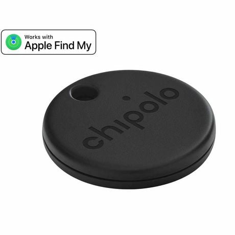 Chipolo One Spot localisateur d'objet Bluetooth - Presque Noir Localisateur d'objet, fonctionne avec Find my