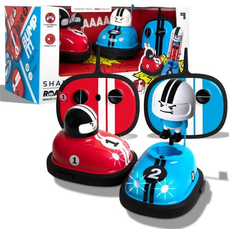 Sharper Image Toy RC Speed Bumper Road Rage, RC Bumper Cars