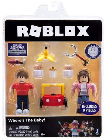 Roblox Celebrity Mini Figures Wheres The Baby - 