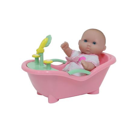 lots to love baby with bathtub