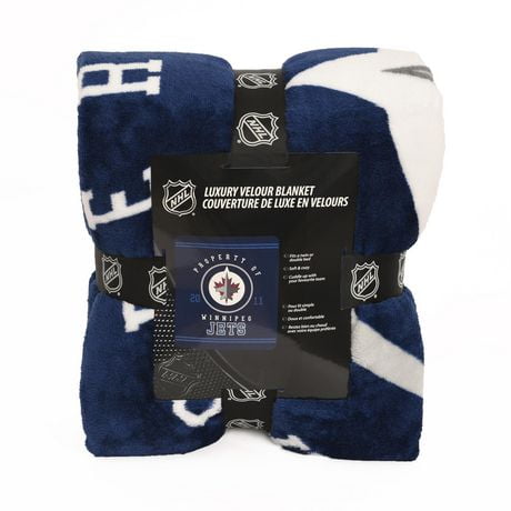 NHL Winnipeg Jets Luxury Velour Blanket | Walmart Canada