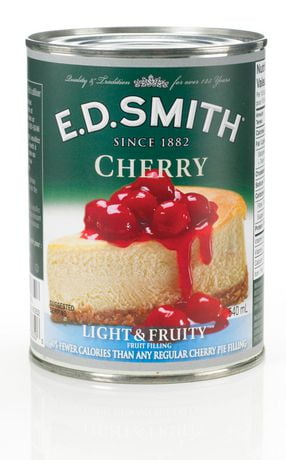 E.D. Smith Light & Fruity Cherry Pie Filling | Walmart Canada