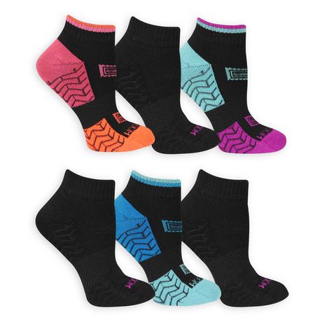 Fruit of the Loom Ladies Ankle Quater Socks- 6 Pack | Walmart Canada