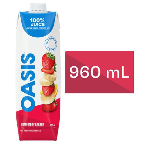 Oasis FruitZoo Strawberry Banana Vitamin & Minerals | Walmart.ca