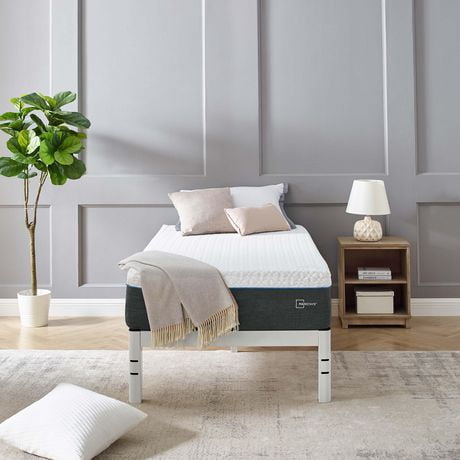 mattress mainstays foam multiple memory sizes walmart